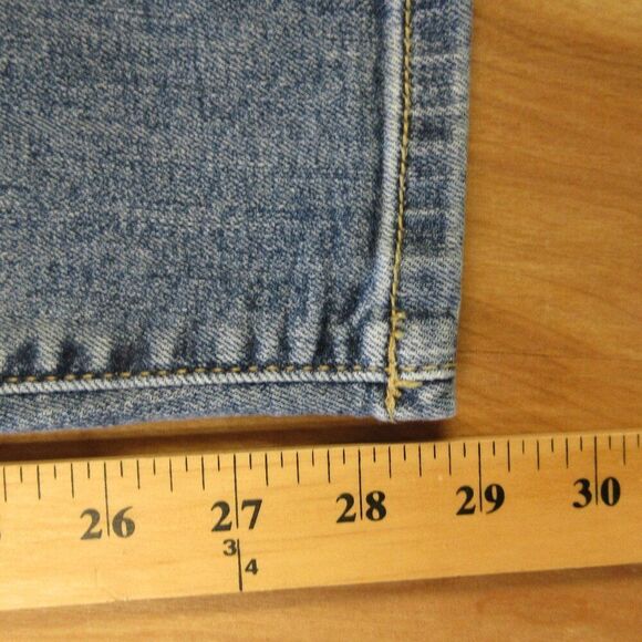 JUDY BLUE Boyfriend Fit Distressed Jeans JB82862MD Sz 14W Ripped Destroyed Denim - Picture 15 of 16